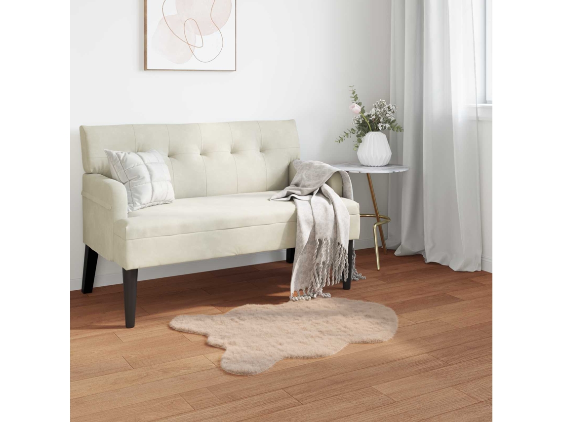 Vidaxl Tapete Antideslizante De Sintética De Coelho Olite 80 X 120 Cm