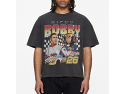 Rockinstone Talladega Nights Three Photo Racing Smoke T-shirt Size:xxl