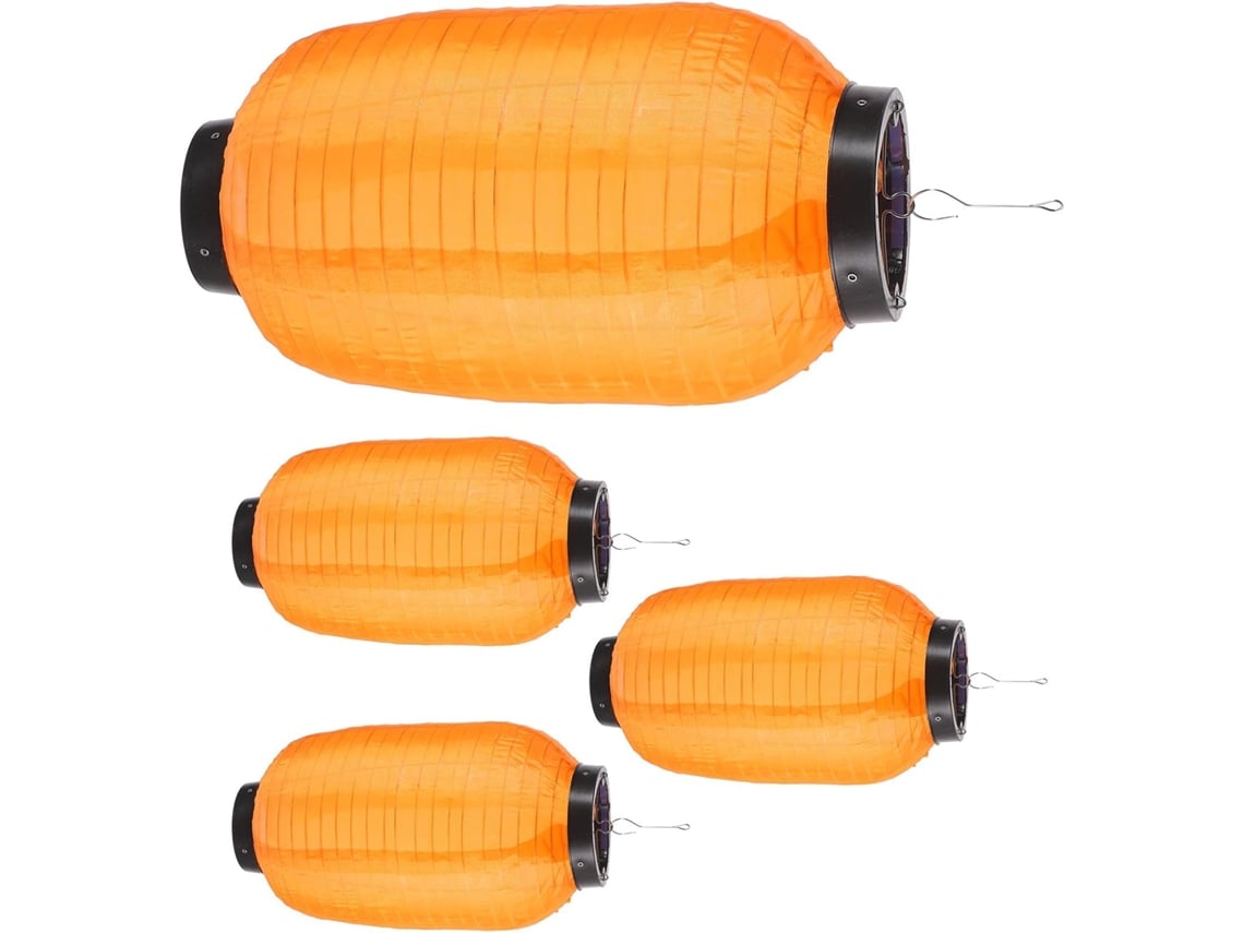 Conjunto de 4 Lanternas de Tecido para Pendurar SFUSHOS