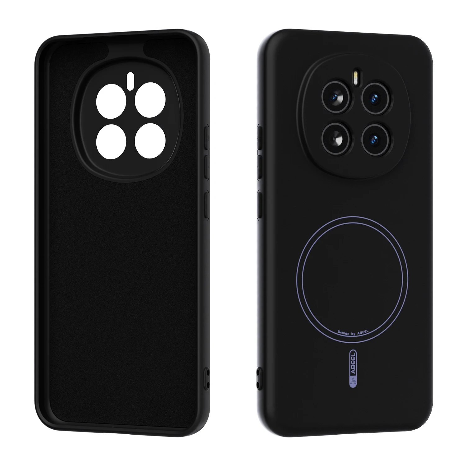 Capa Magnética De Silicone Líquido Para Celular (honor 400 Pro, Preta), Resistente A Impactos.