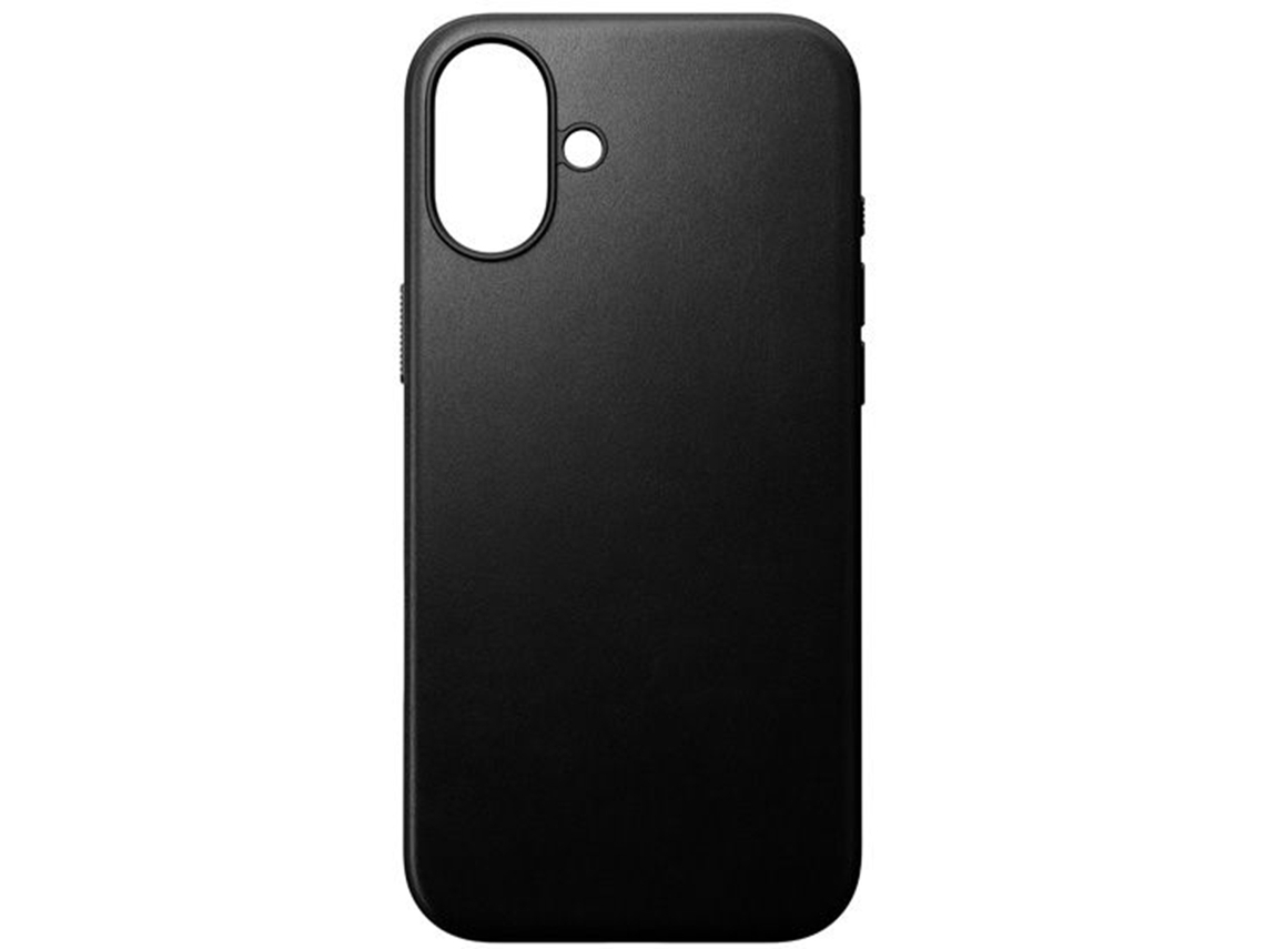 Capa Magsafe para iPhone 16 Plus NOMAD Pele Anti-Choque Preto