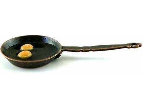 Miniatura  Frying Pan with Eggs (Idade Mínima: 8 Anos - 3.5x2.5x0.2 cm)