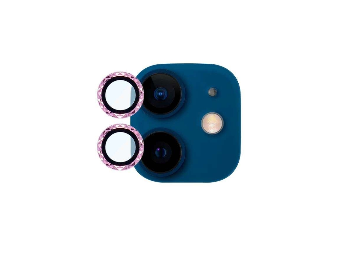 Protetor de Lente Trenzado Ouro Rosa para iPhone 12 LA CASA DE LAS CARCASAS