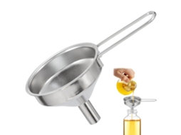 Mini Funil De Aço Inoxidável Para Transferência