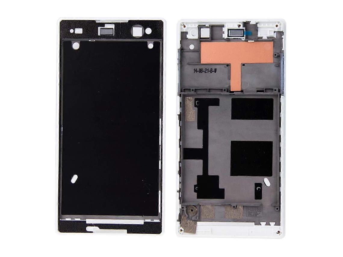 Carcaça Frontal Com Adesivo Para Sony Xperia C3