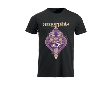 Camisola AMORPHIS Live (Preto - Algodão - M)