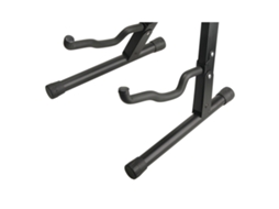 Suporte De Guitarra Em Ferro, Material Preto, Dobrável, Design Exclusivo, Estável, Estrutura Em A, Suporte De Exibição Para Guitarra E Baixo Slowmoose
