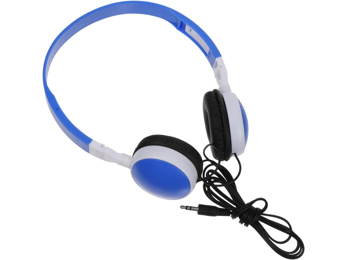Fones De Ouvido Infantis Dobráveis Homoyoyo Com Almofadas Auriculares E Som Estéreo, Modelo Supra Auricular Com Fio, Em