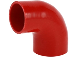 Líquido - Língua De Refrigeração 90° - Língua De Silicone - Vermelho - Diâmetro Interior 63/76 Mm - Comprimento 90 Mm - Resistente A Altas Temperatura