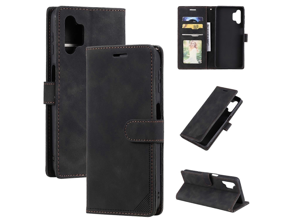 Capa Couro Para Samsung Galaxy A32 5g, Elysve