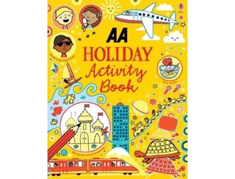 Livro Holiday Activity Book de AA Publishing (Inglês)