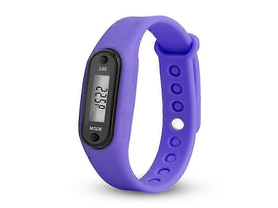 Relógio inteligente fitness com contador de passos e rastreador de atividades para adultos e crianças, pulseira LCD Ly Ebike