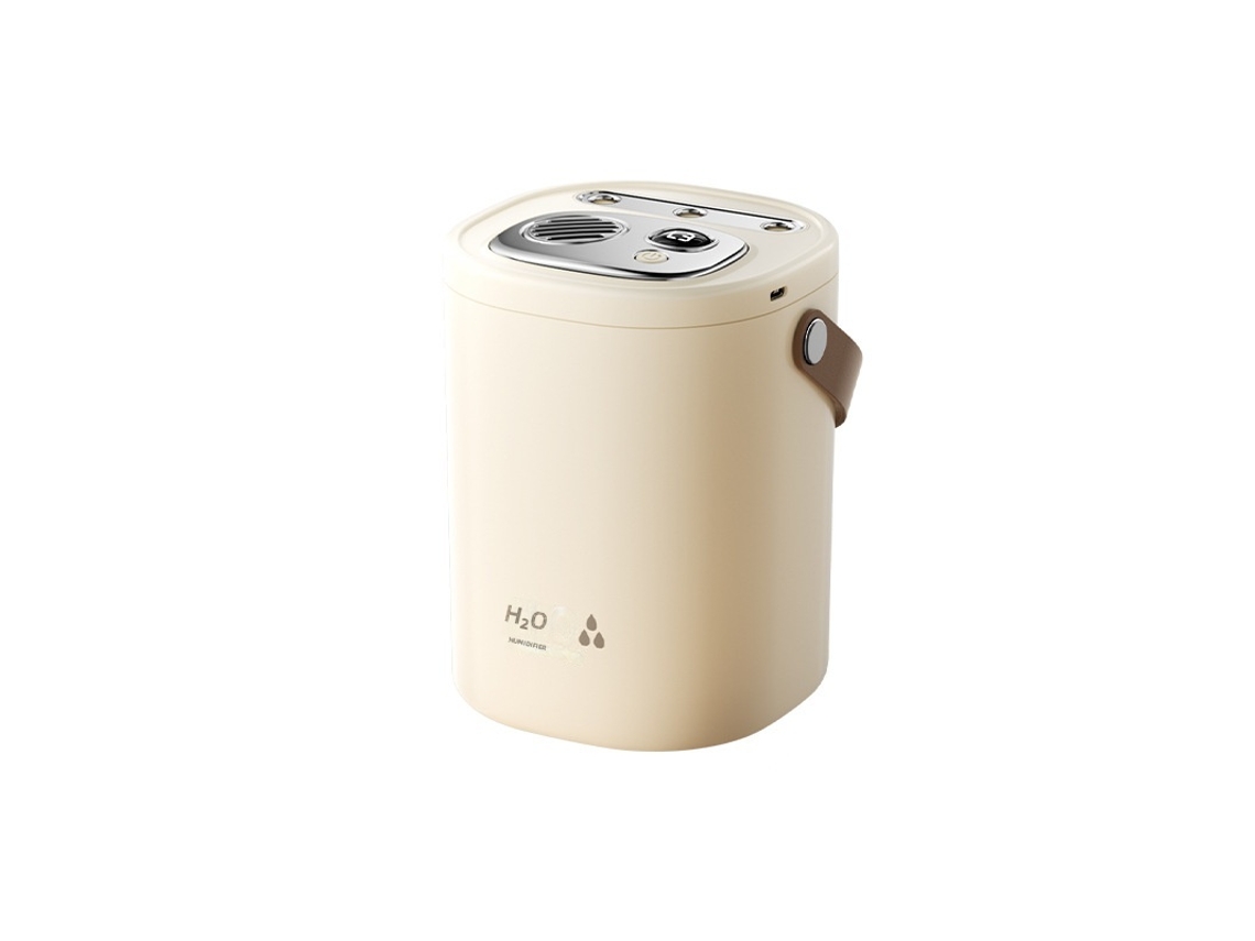 Umidificador USB CHABERLU, Display Digital, Grande Névoa, 3 Saídas, Casa