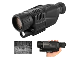 Binóculos ENKERS Monoculares de Visão Noturna Ir Optics 5X42 Digital Infrared Camera Multi-Functional Hunting Device Black