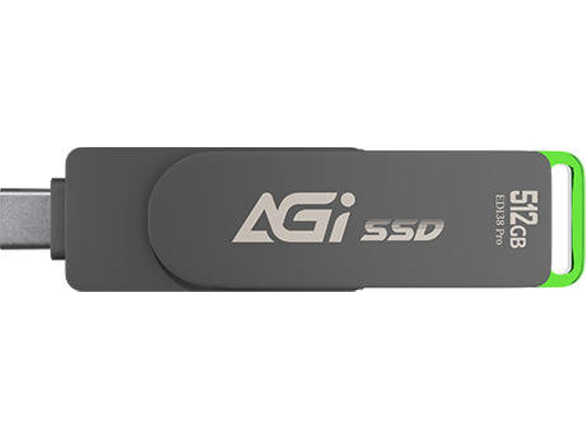 Disco Externo Ssd Usb C Agi Ed138 Pro 512gb