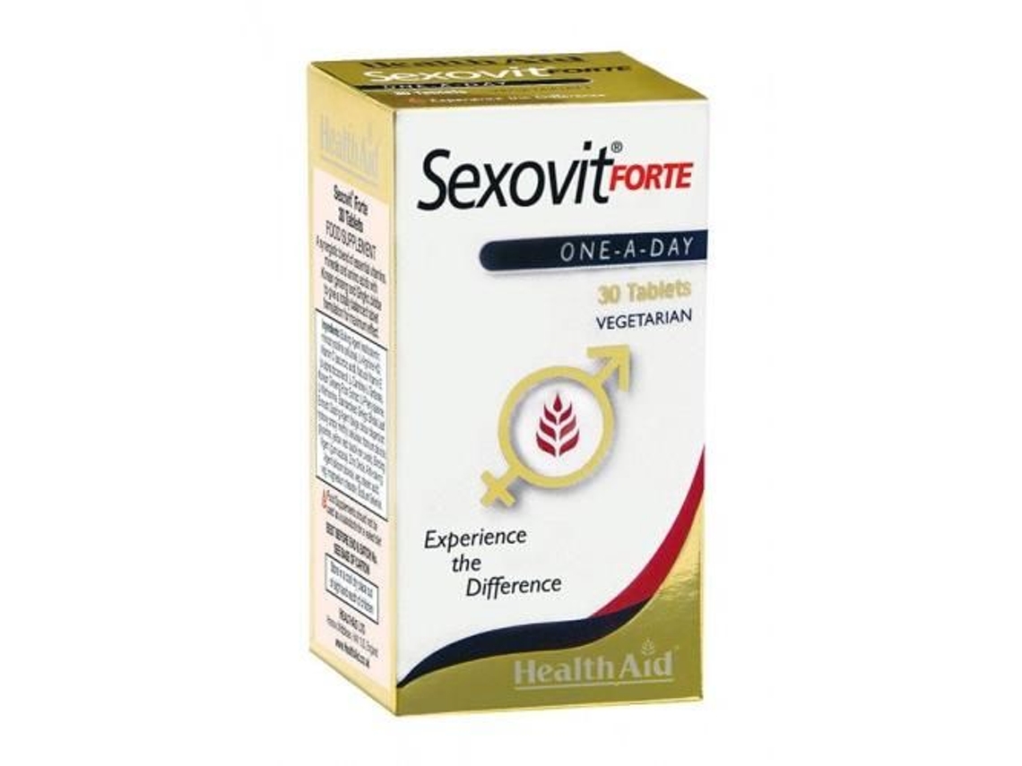Suplemento Alimentar HEALTH AID Sexovit Forte 30 Tabs (30 Comprimidos)