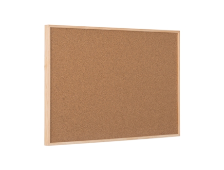 Quadro De Cortiça Earth New Basic Bi Office 885 X 585 Mm, Moldura De Pinho Natural Sf1310010115