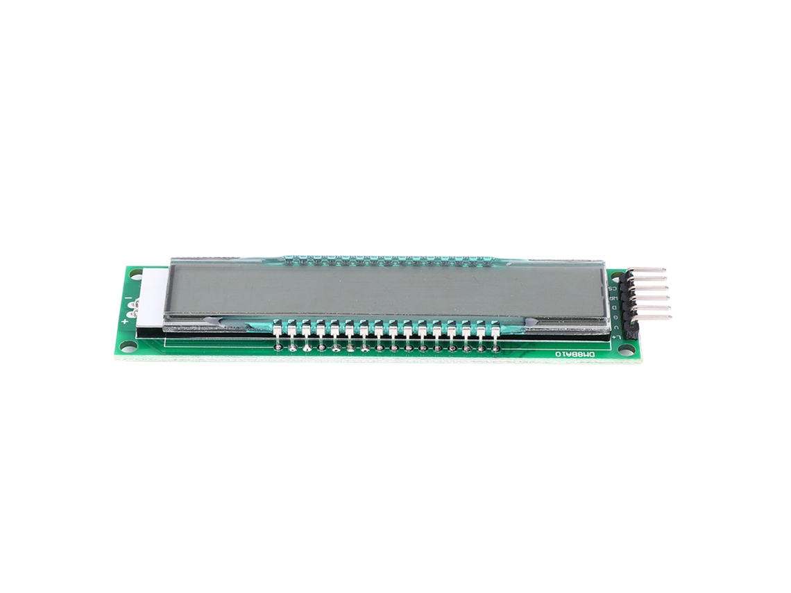 Painel de Tela LCD de 10 Bits 16 Segmentos com Módulo Led DC 5v TM1622