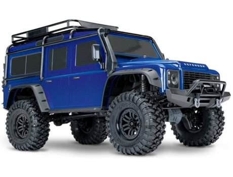 TRAXXAS - Carrinho  TRX4 Scale & Trail Defender Crawler, BLUE (Idade Mínima: 3 Anos) Carrinho  TRX4 Scale & Trail Defender Crawler, BLUE (Idade Mínima: 3 Anos)