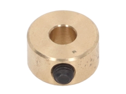 Anel limitador de profundidade para broca de latão, posicionador de broca para madeira, 6 mm / 0,24 pol.