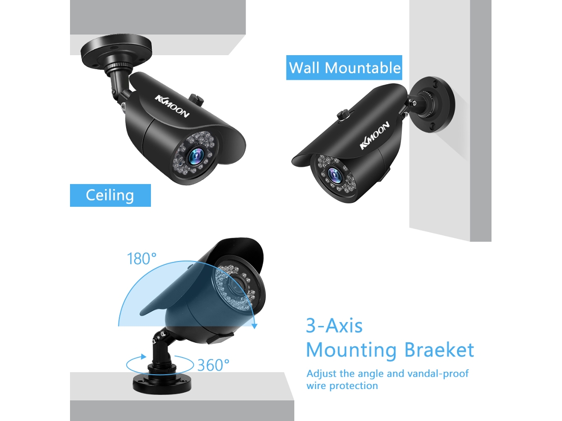 1080p 2.0mp Bullet Analog Camera With Metal Housing Built in 36pcs Ir cut Led Lights Intelligent Motion System Ip66 Waterproof Ntsc System LAXISCREED