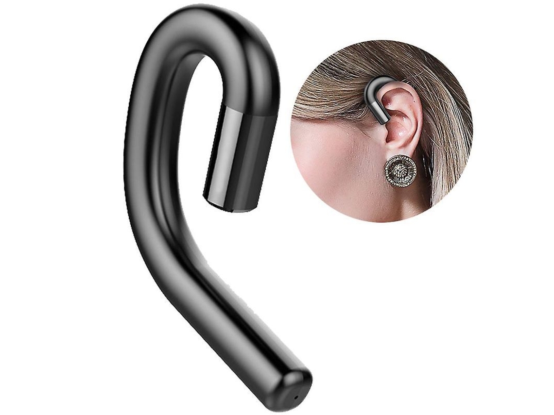 Fone Bluetooth Sem Fio com Microfone e Design de Gancho S/MARCA