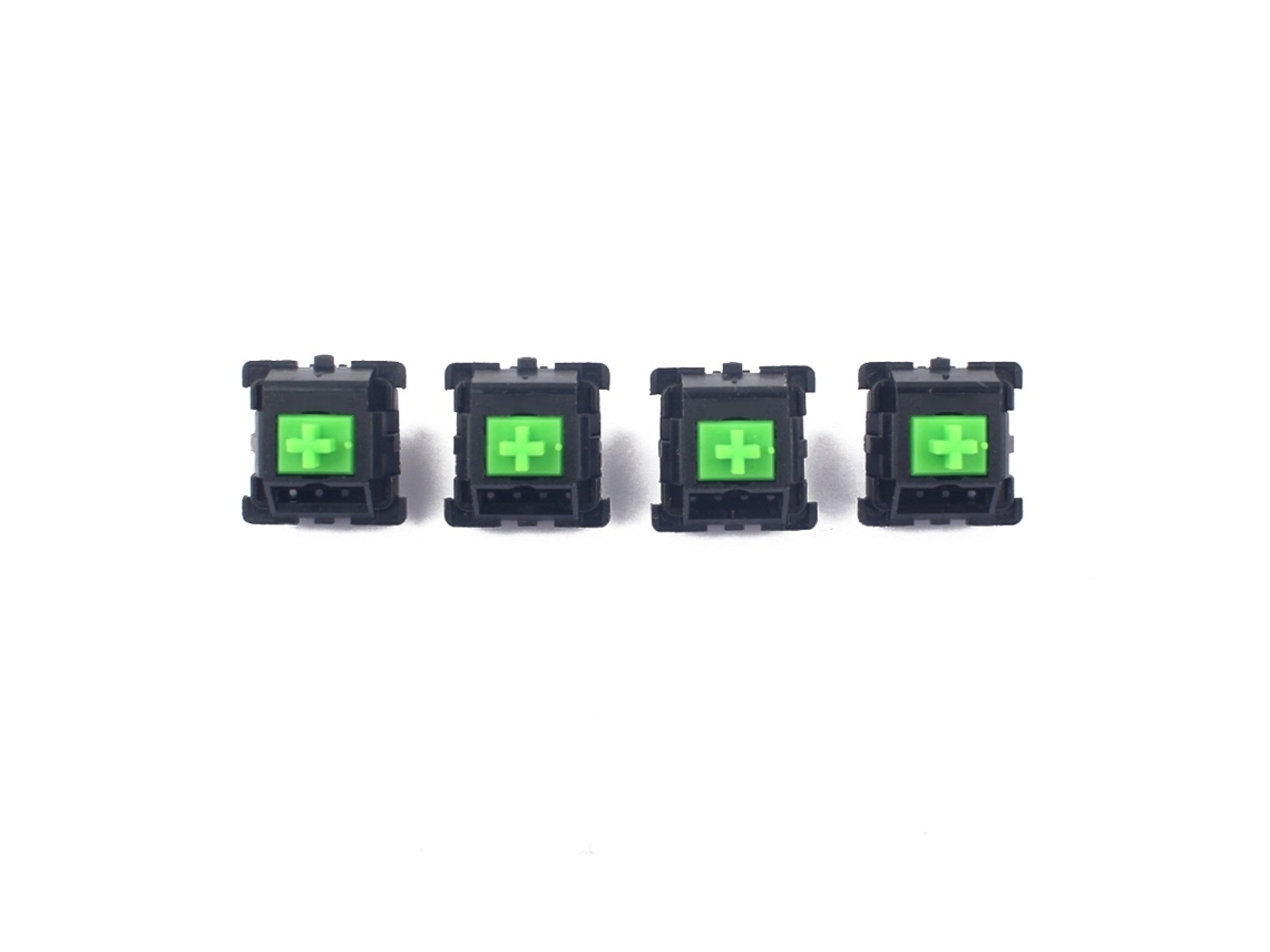 Lurelia Switch Para Teclado Conjunto De 4 Switches Rgb Verdes Para Teclado Mecânico Gamer Razer Blackwidow Elite