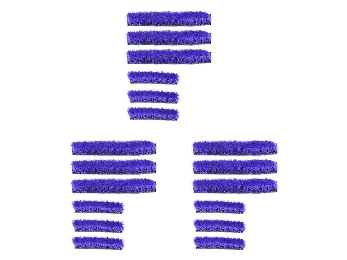 Conjunto De 18 Tiras De Pelúcia Macias De Reposição Para Aspiradores De Pó Das Séries V7, V8, V10 E V11. Acessórios De Reposição Para A Cabeça D_glo