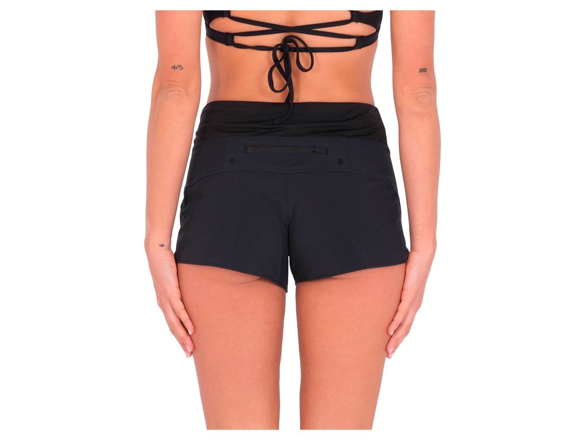 Shorts de Natação Solid Soft Waist 2.5´´ Preto Xs Mulherhurley