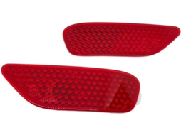 Refletor Do Para Choque Traseiro Chevrolet Captiva 2008-2015, Luz De Segurança Vermelha Em Abs, Substituição Oem