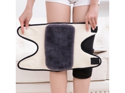 1 Par Joelheiras Térmicas Grossas Cashmere Inverno Suporte
