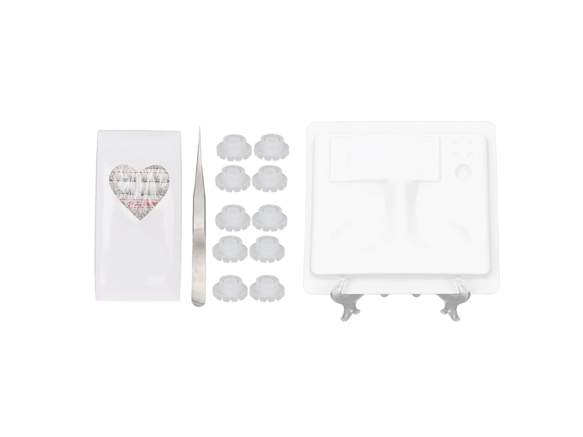 Conjunto De Cílios Falsos De Extensão Para Treinamento 5pcs - Ideal Para Iniciantes No Maquiagem