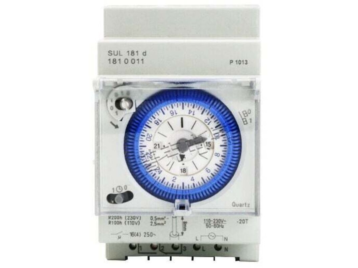 Interruptor Temporizador Mecânico com Luz Indicadora BRILVIBERA