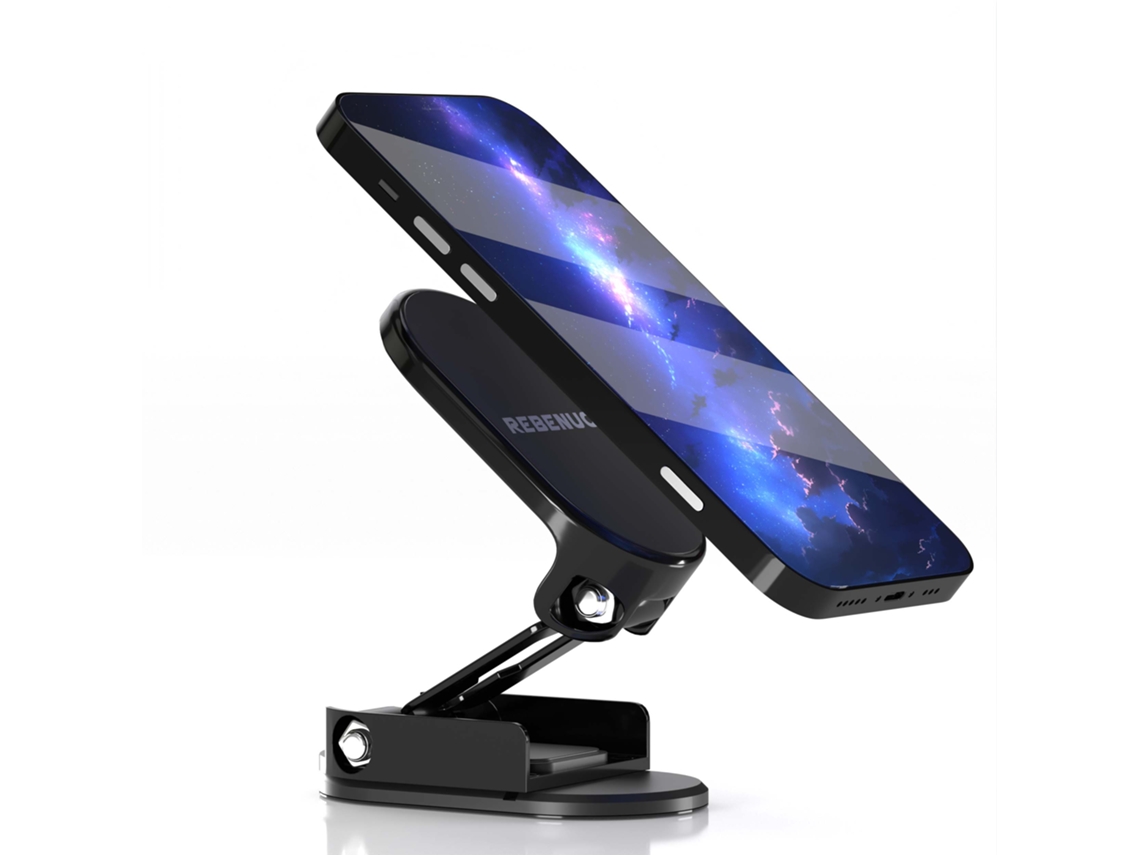 Suporte Universal Para Celular Para Carro – Simples E Prático, Com Ímã E Rotação De 360°