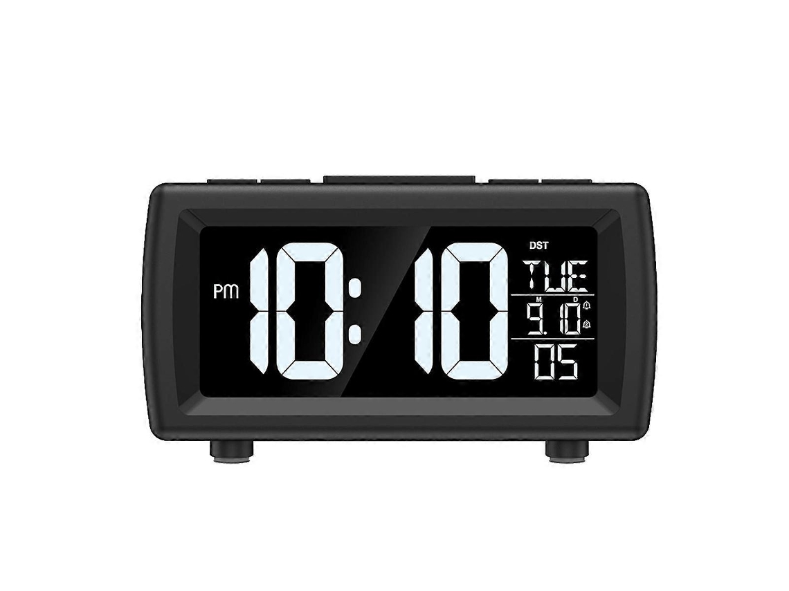 Rádio Relógio Fm Para Quarto, Rádio Relógio Fm Digital, Preto Olysi Shop