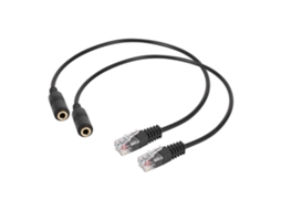 Cabo De Fone De Ouvido Cisco Rj9 De 3,5 Mm Fêmea Para Macho, 2 Peçasvayotoy