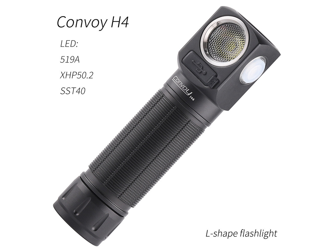 519a-4000-4500k-convoy H4 Sst40 519a Xhp50.2 B35am Lanterna + Farol Linterna Multifunção 21700 Lanterna De Pesca Tipo C Farol
