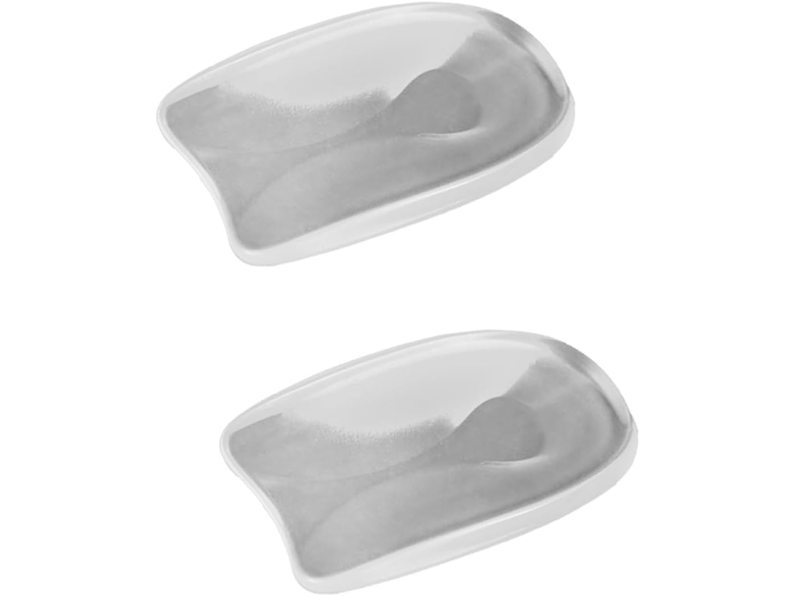 Calcanhares De Gel Grandes Para Fascite Plantar, Previnem Bolhas, Almofadas De Silicone Para Alívio