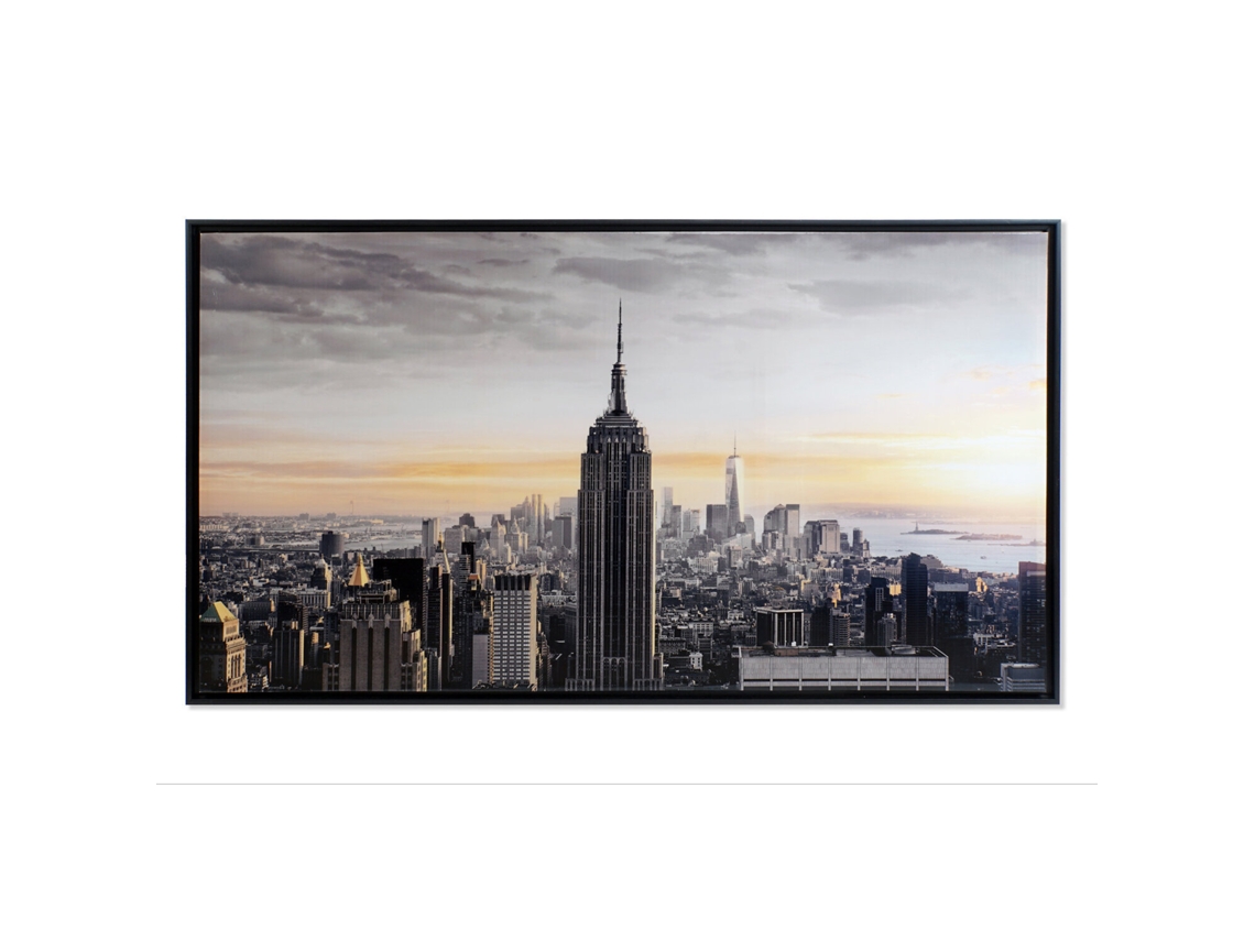 Impressão em Tela de Nova York, Emoldurada, 144x3,5x84cm ALEXANDRA HOUSE LIVING