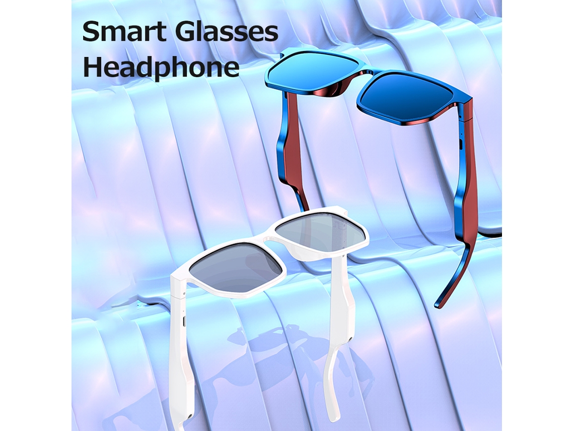 Óculos De Música Sem Fio Inteligentes Bt5.0 Com Proteção Uv Fones De Ouvido Para Esportes Ao Ar Livre