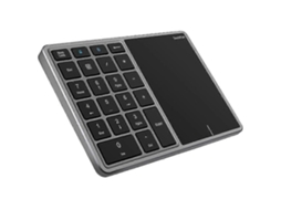 Teclado Numérico Sem Fio Bluetooth/2.4g Bt 14 Mini Teclado De Computador Portátil Com Touchpad Everley891