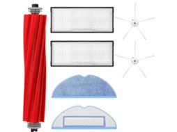 Peças de Reposição Rebirthcare para Aspirador Robô Xiaomi Roborock S7 S7 Plus S7 Maxv Ultra T7s T7 T7s, Incluindo Escova Principal BRILVIBERA