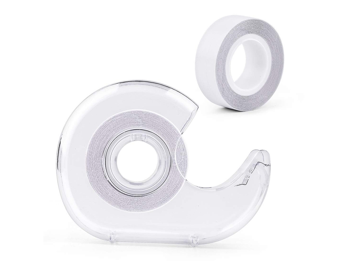 Fita adesiva dupla face WalshLXq para roupas, ideal para bainhas e fechamento de peças e vestidos.