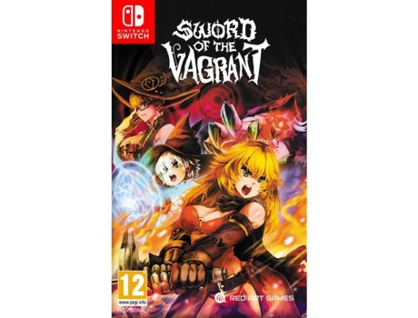 Red Art Games Switch Sword Of The Vagrant Transparente