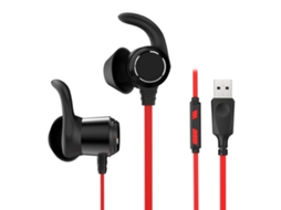 Fone De Ouvido Gamer Com Microfone Cancelamento De Ruído Confortável Ergonomico Para Celular 3.5mm Usb