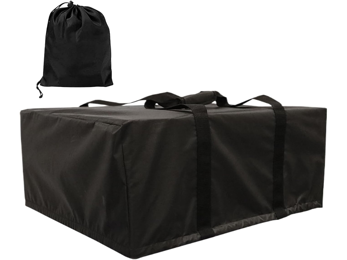 Churrasqueira A Carvão Antiaderente De 32 Cm - Churrasqueira Pequena Para Camping - Para Cozinhar Ao Ar Livre Em