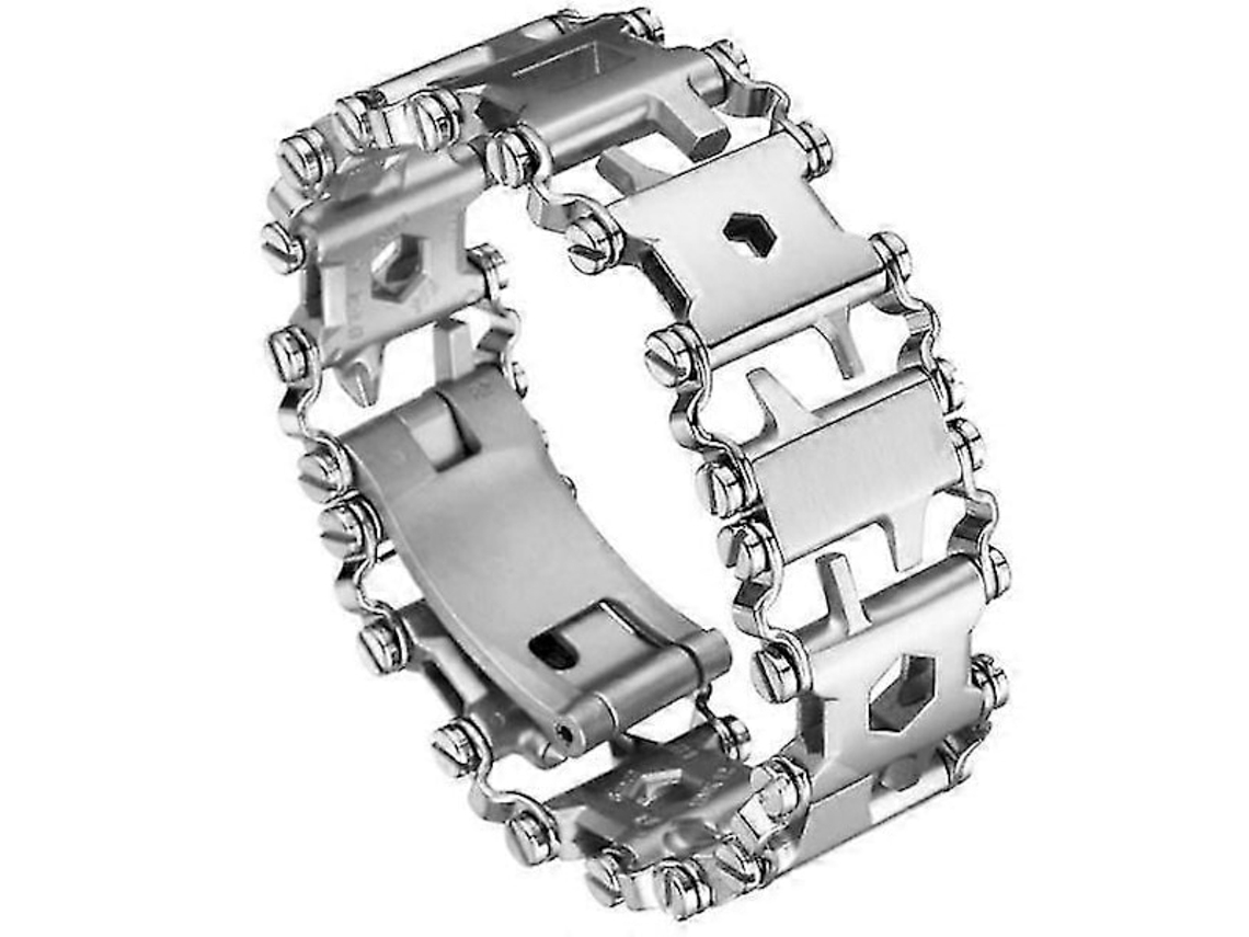 Pulseira Multifuncional Prateada