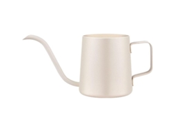 Regador, Em Aço Inoxidável, 350 Ml, Cor Preta, Bico Longo, Para Plantas, Flores, Bonsai E Vasos Em Áreas Interiores Ou Exteriores