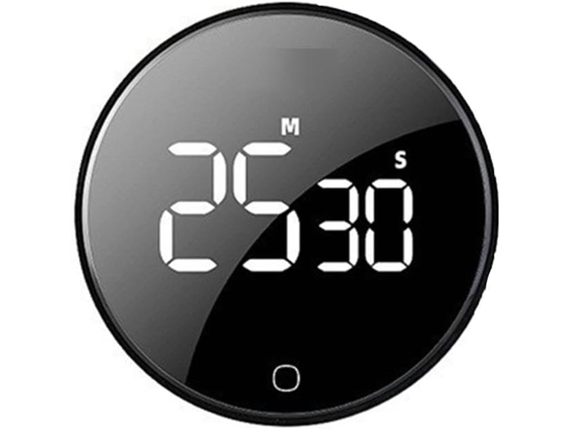 Temporizador Rotativo Leve Com Carregamento Usb Para Cozinhar Assar