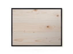 Magnetic Board Wooden Texture For The Living Room Espelharte (80x60 Cm)